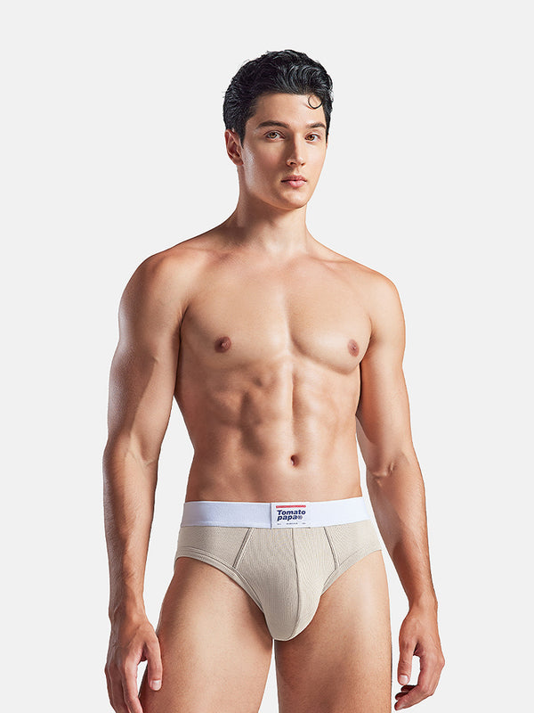 Beige Tag Brief